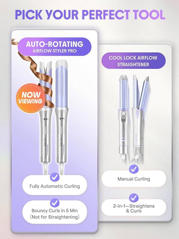 برس حرارتی باد سرد شیگلم Sheglam مدل Cool Lock Airflow Styler سایز 25mm - تصویر 3